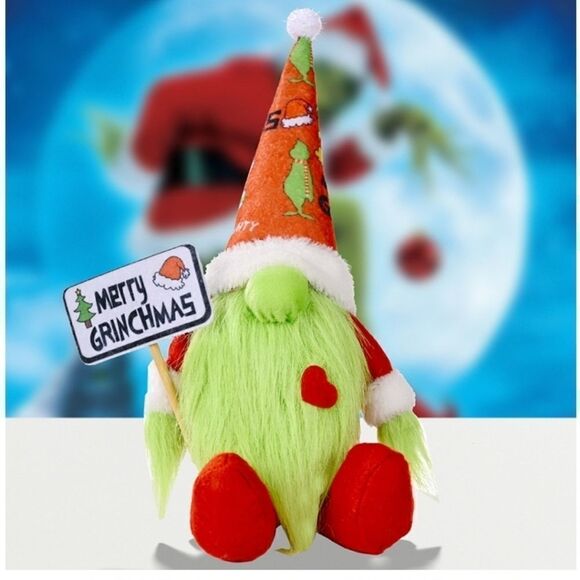 NEW THE GRINCH KNOME CHRISTMAS DECOR dwarf - Picture 5 of 8